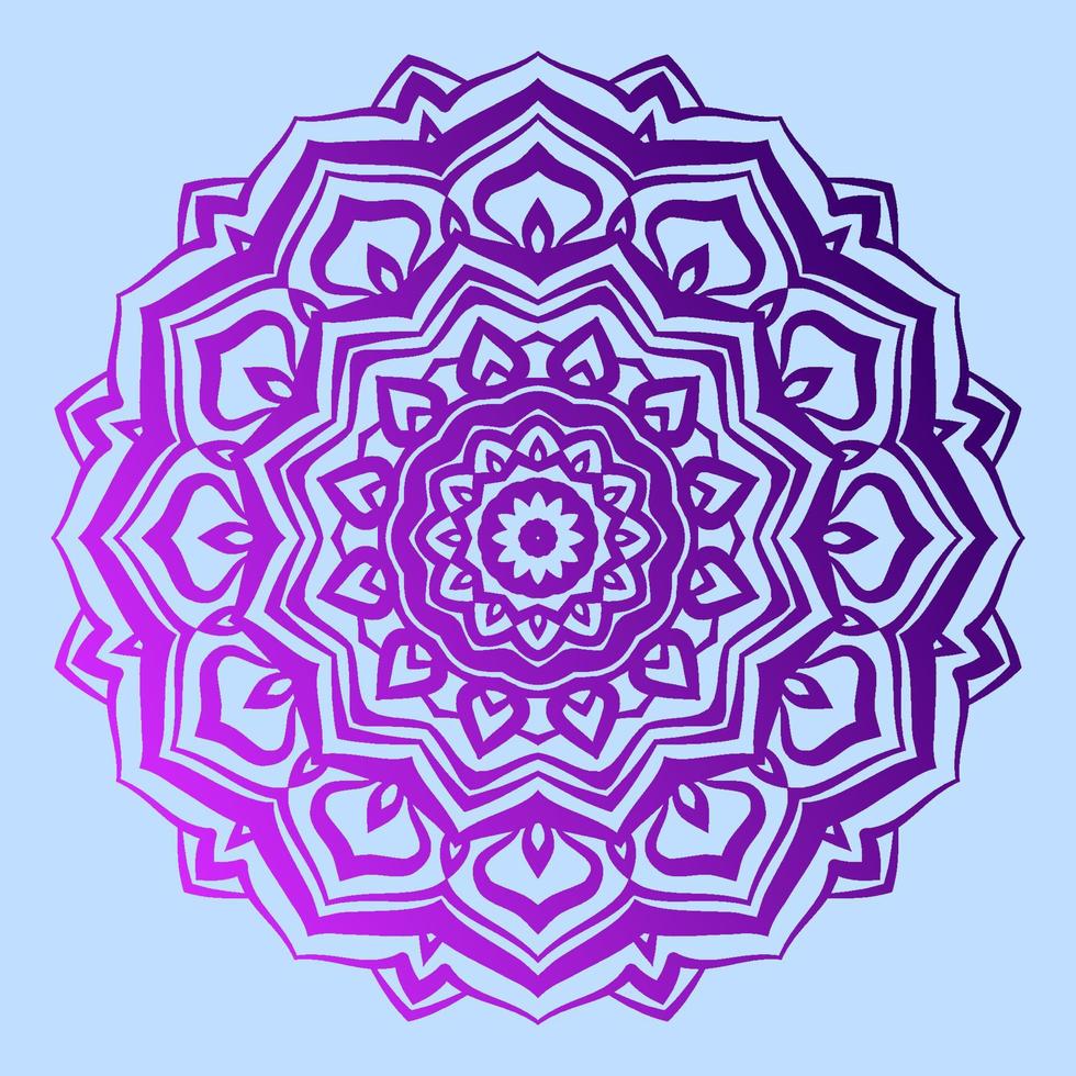 mandalas isoladas vector cor da moda decoração pacífica impulsionador de energia para marca e web ou elemento de impressão