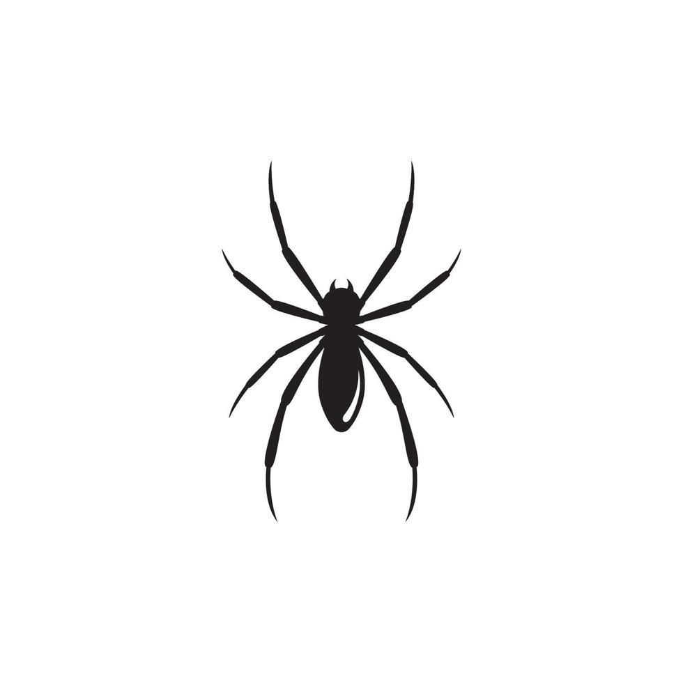 desenho de ícone de aranha desenho de ilustração vetorial vetor