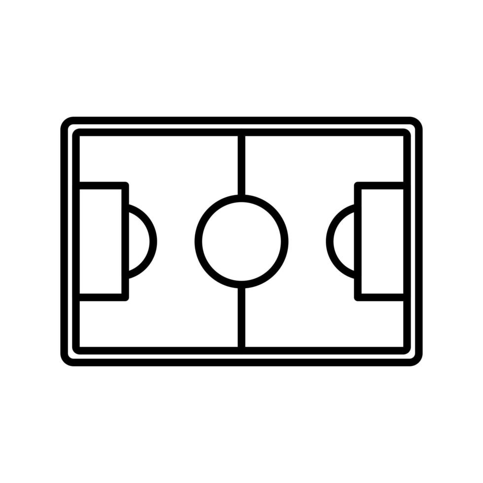 ícone de vetor de futebol de mesa