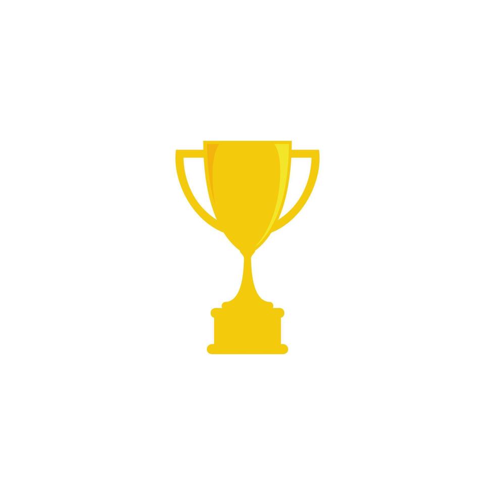 ilustração de design de ícone de vetor de troféu