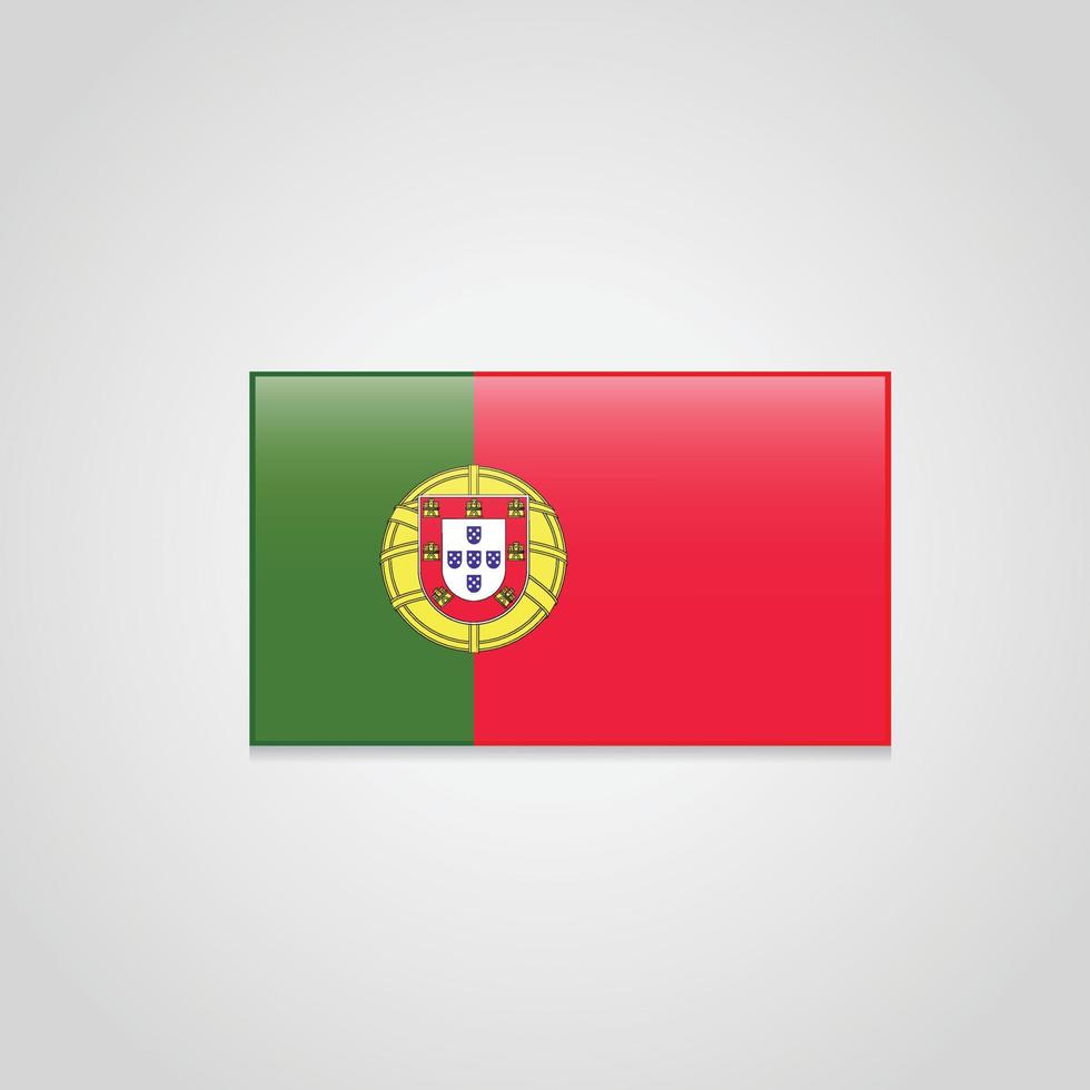 vetor bandeira de portugal