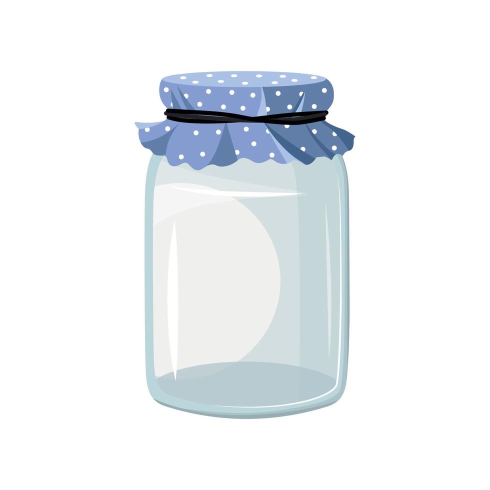 ilustrador vetorial de jarra transparente vetor