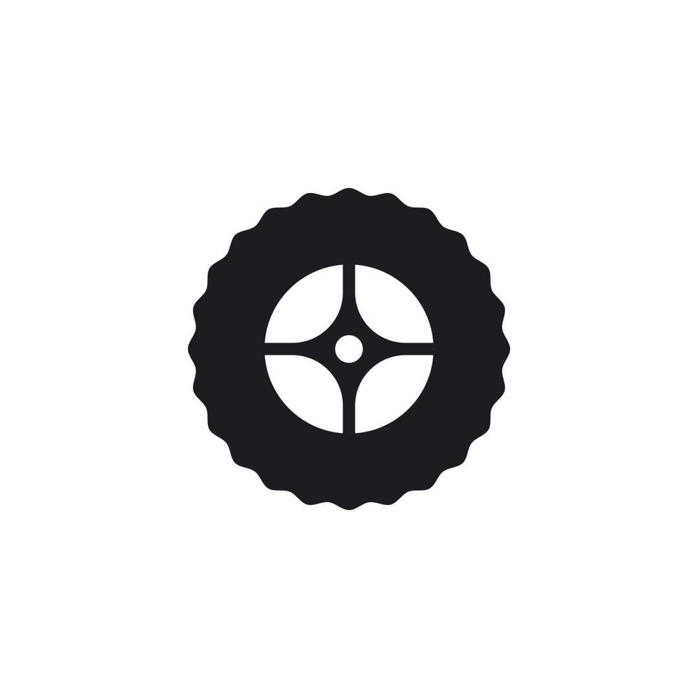 vetor de logotipo de pneu