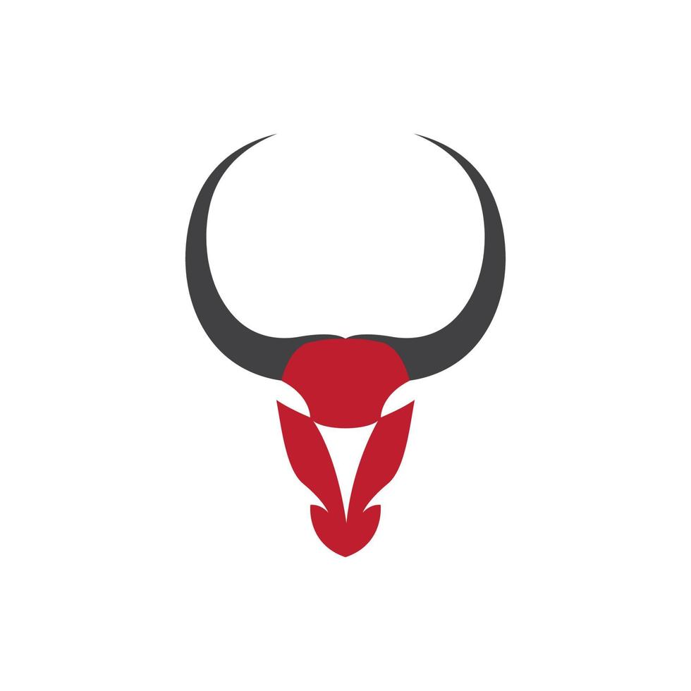 vetor do logotipo do touro