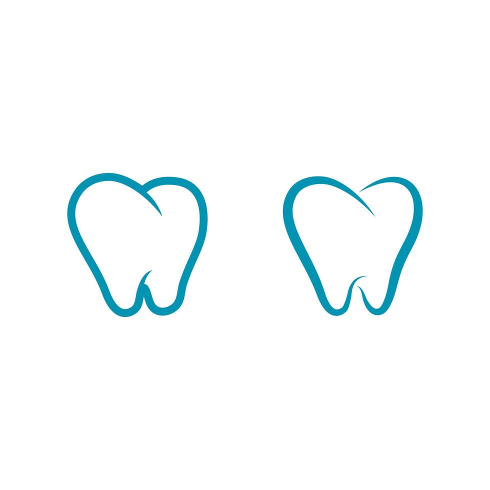 vetor de modelo de logotipo dental