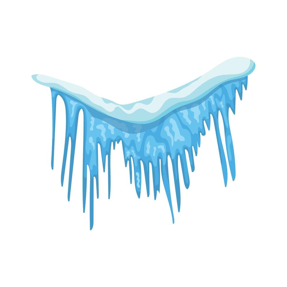ilustrador vetorial de gelo vetor