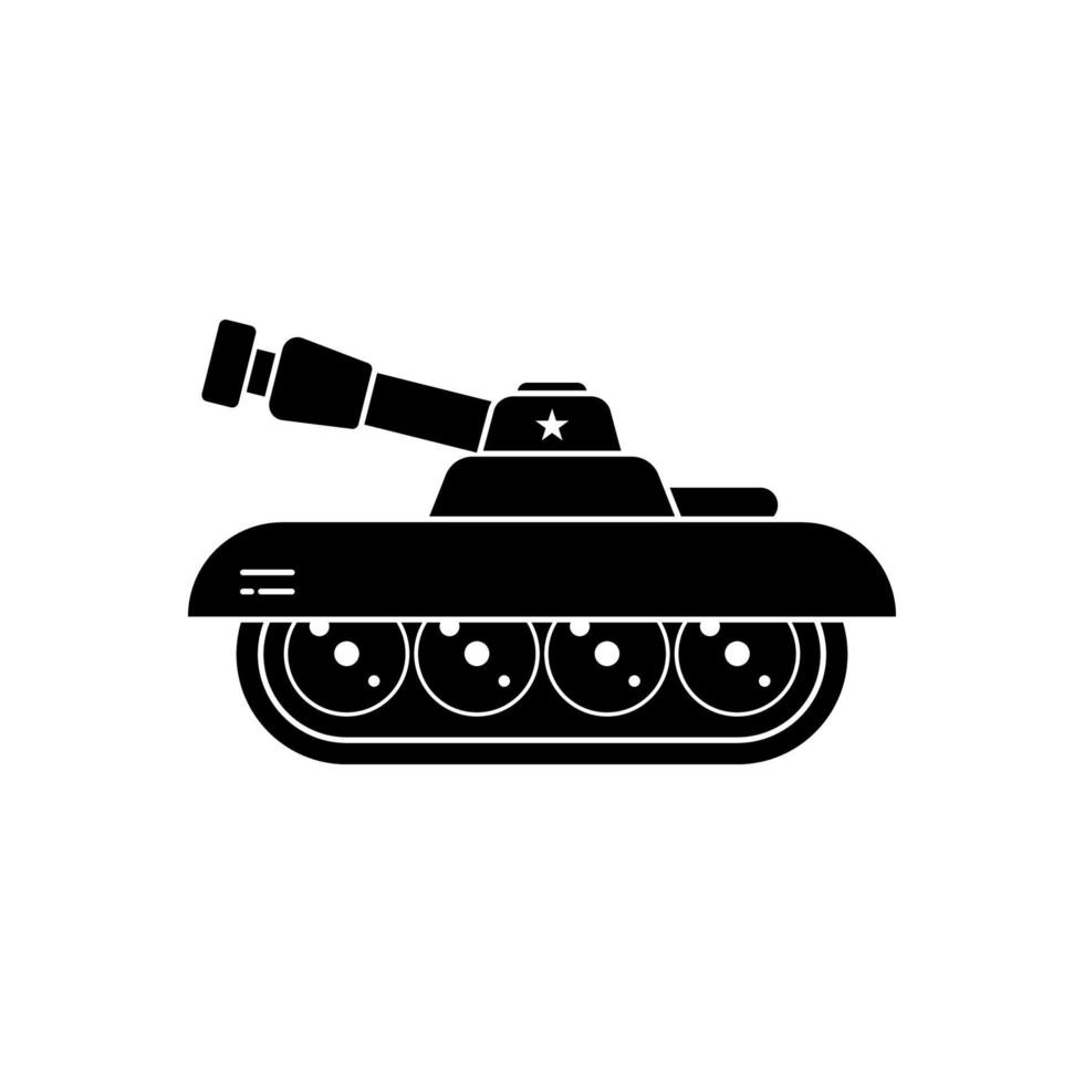 modelos de design de vetor de ícone de tanque