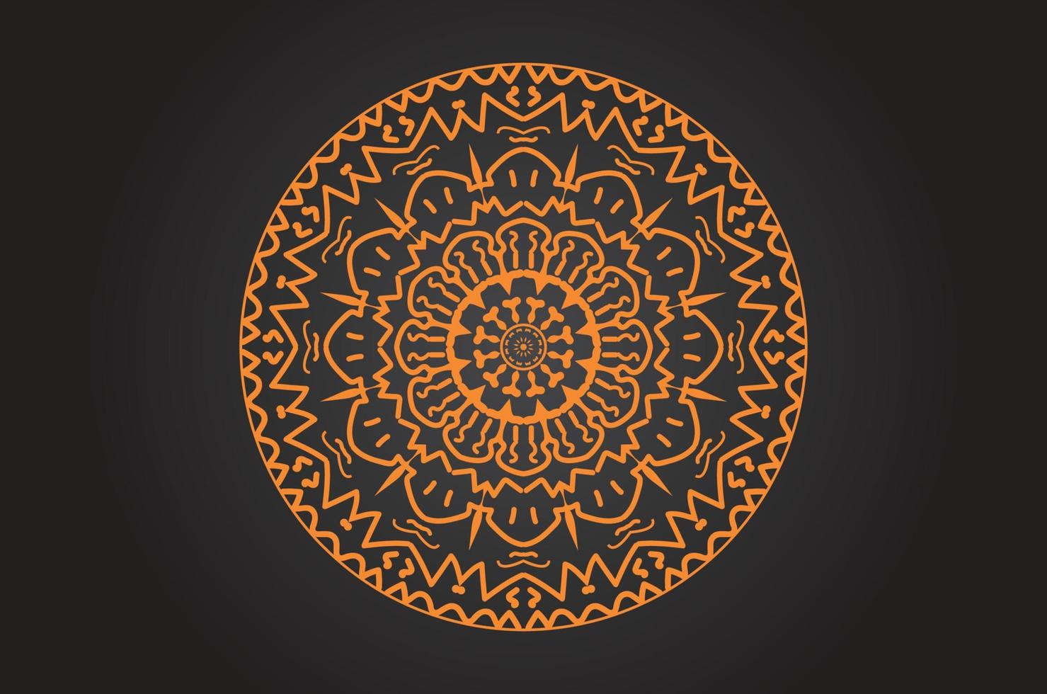 design de mandala profissional vetor