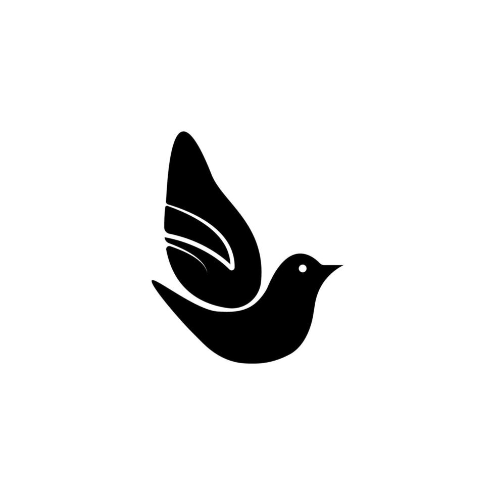 vetor de ilustração de ícone de pássaro