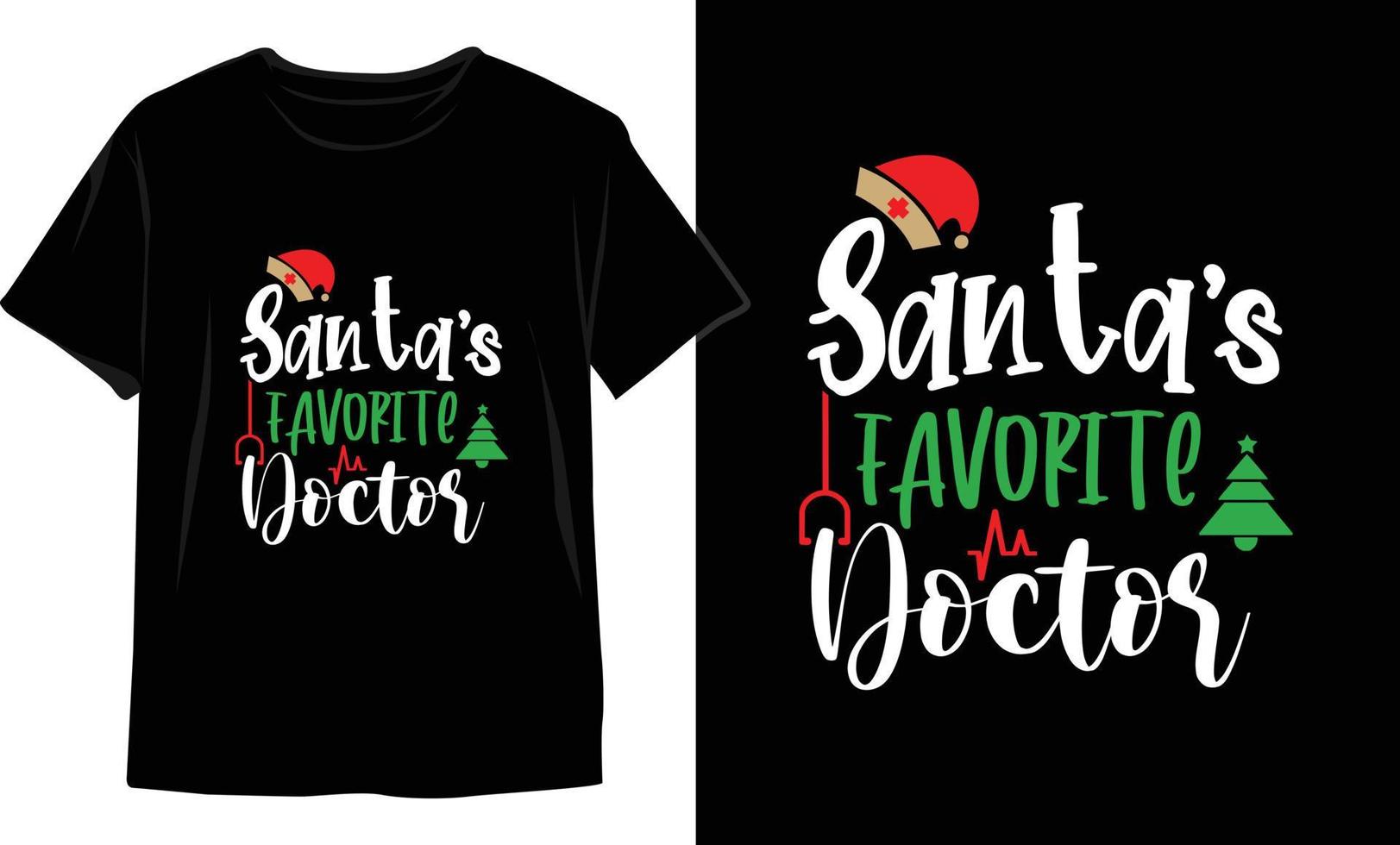 design de camiseta de natal. gráficos vetoriais de natal. design de camiseta vetor