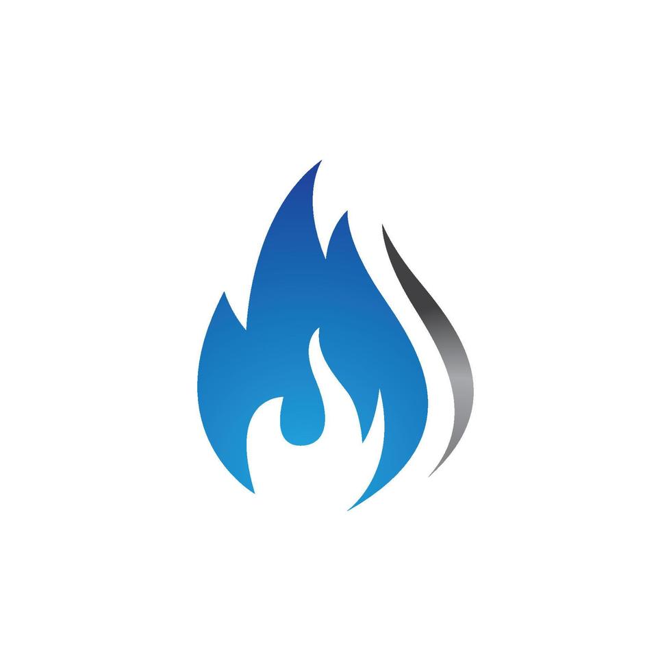 ícone de chama desenho vetorial de fogo vetor