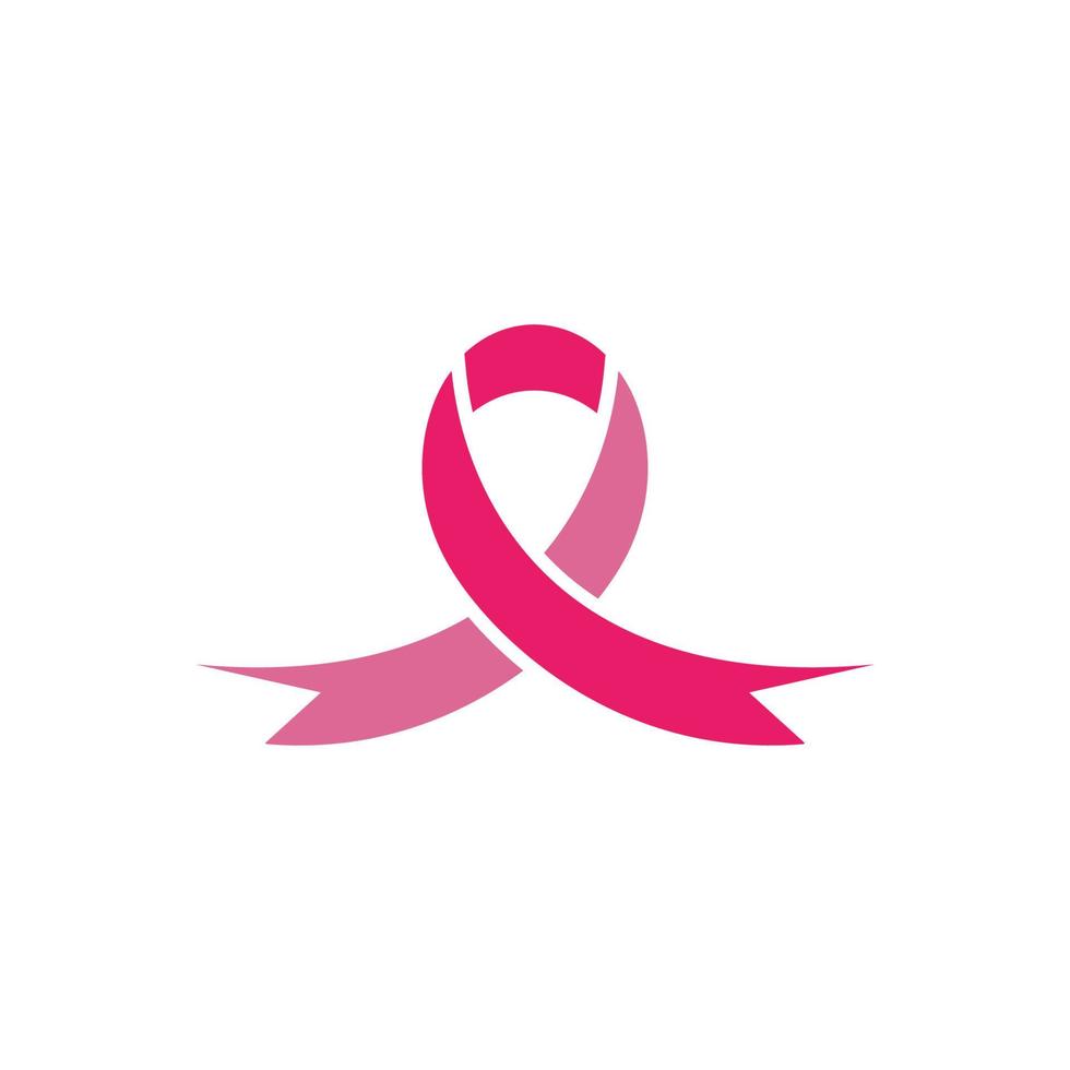 logotipo de design de ilustração vetorial de ícone de câncer vetor
