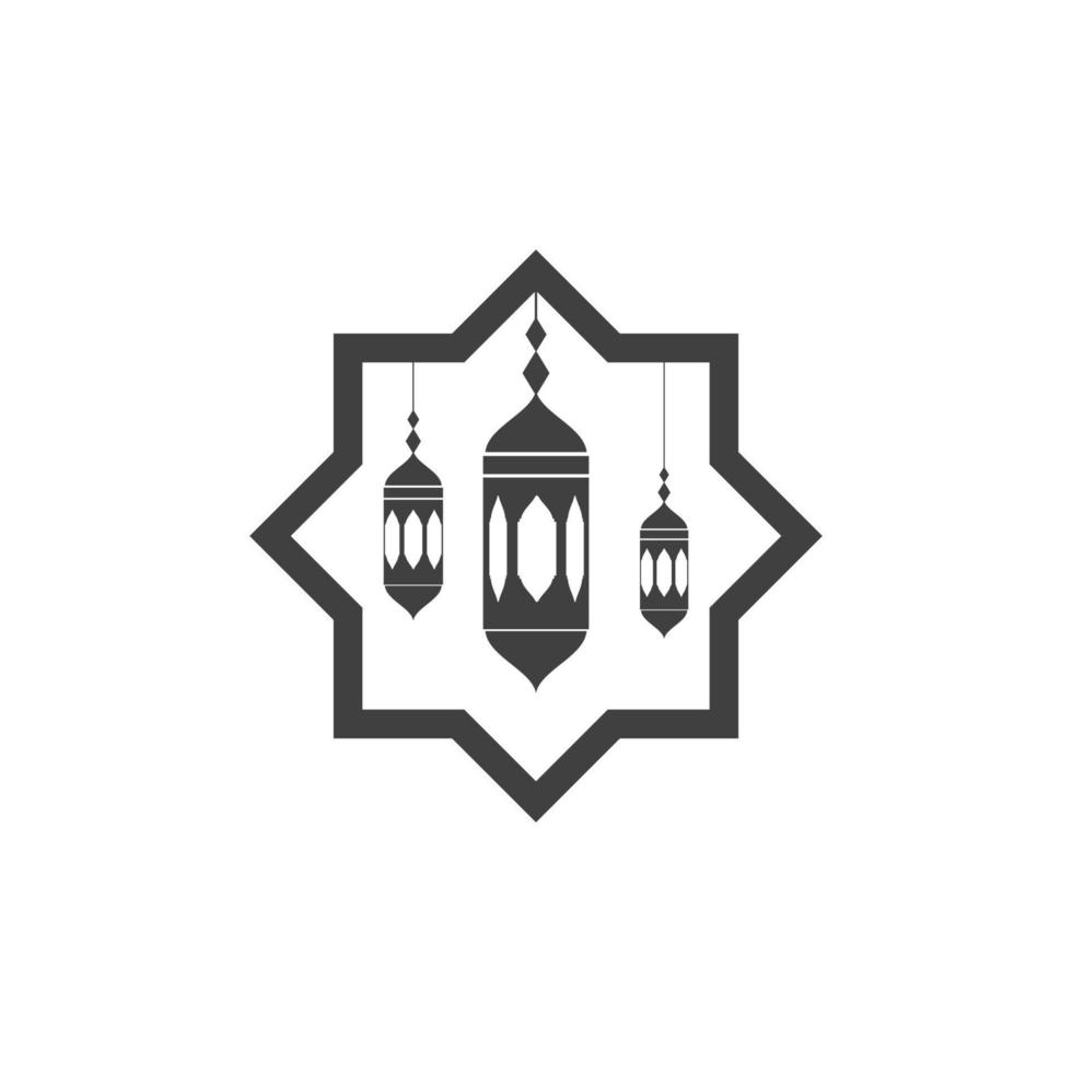 design de ilustração de ícone de vetor de mesquita