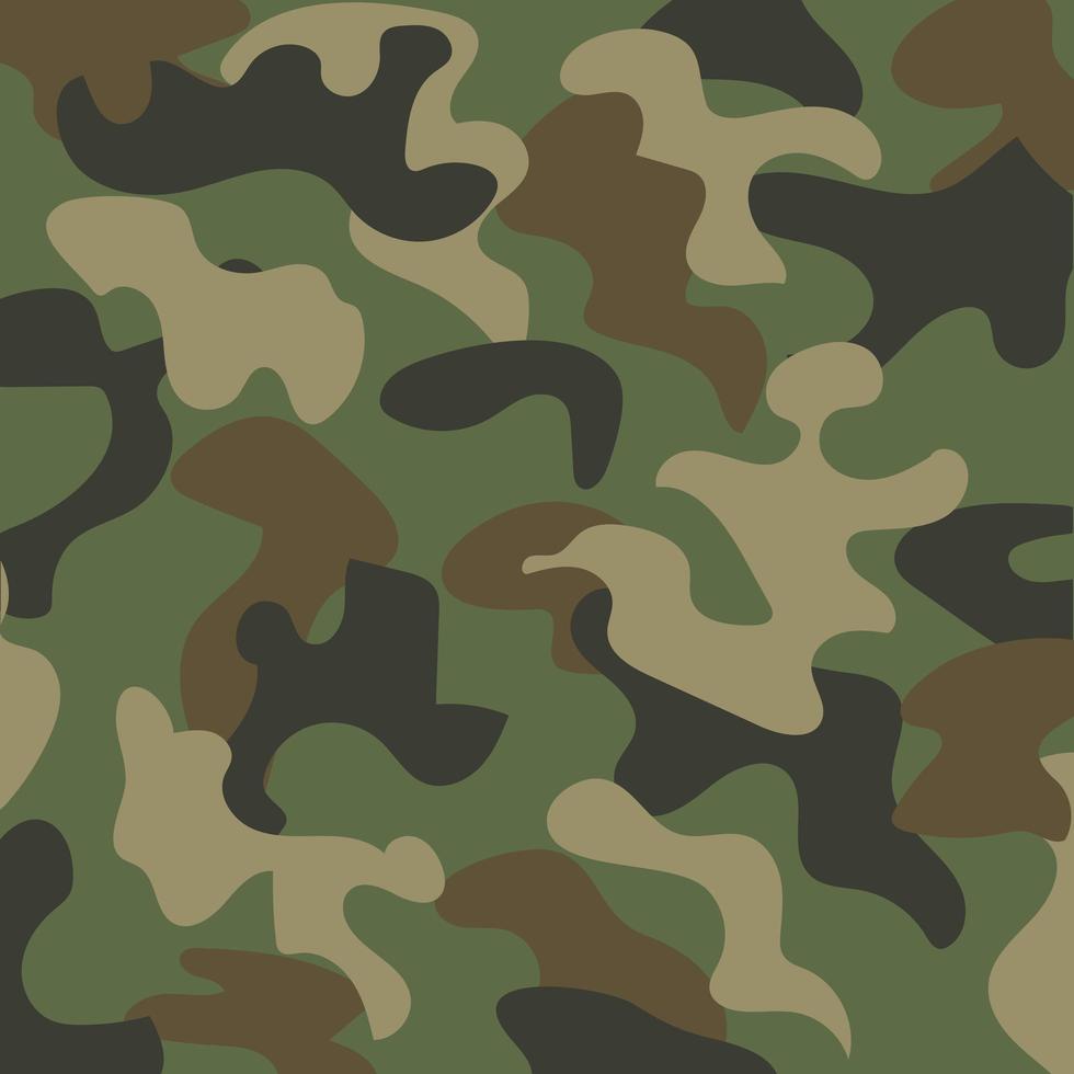 fundo de padrão de camuflagem militar vetor