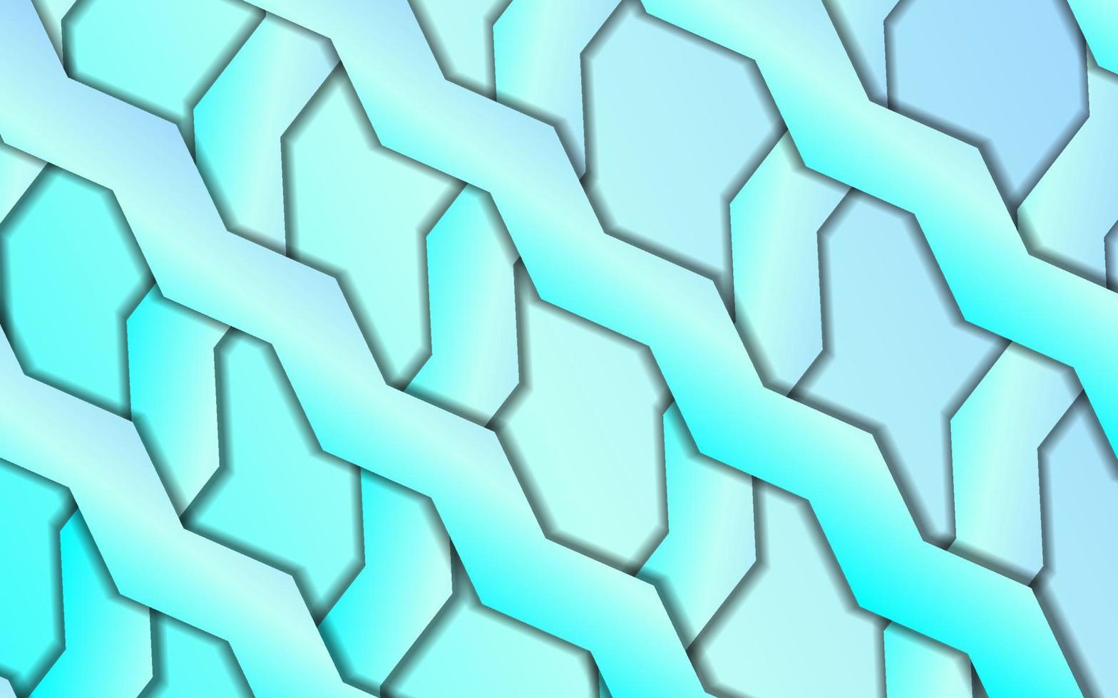 fundo de cor azul em ziguezague abstrato vetor