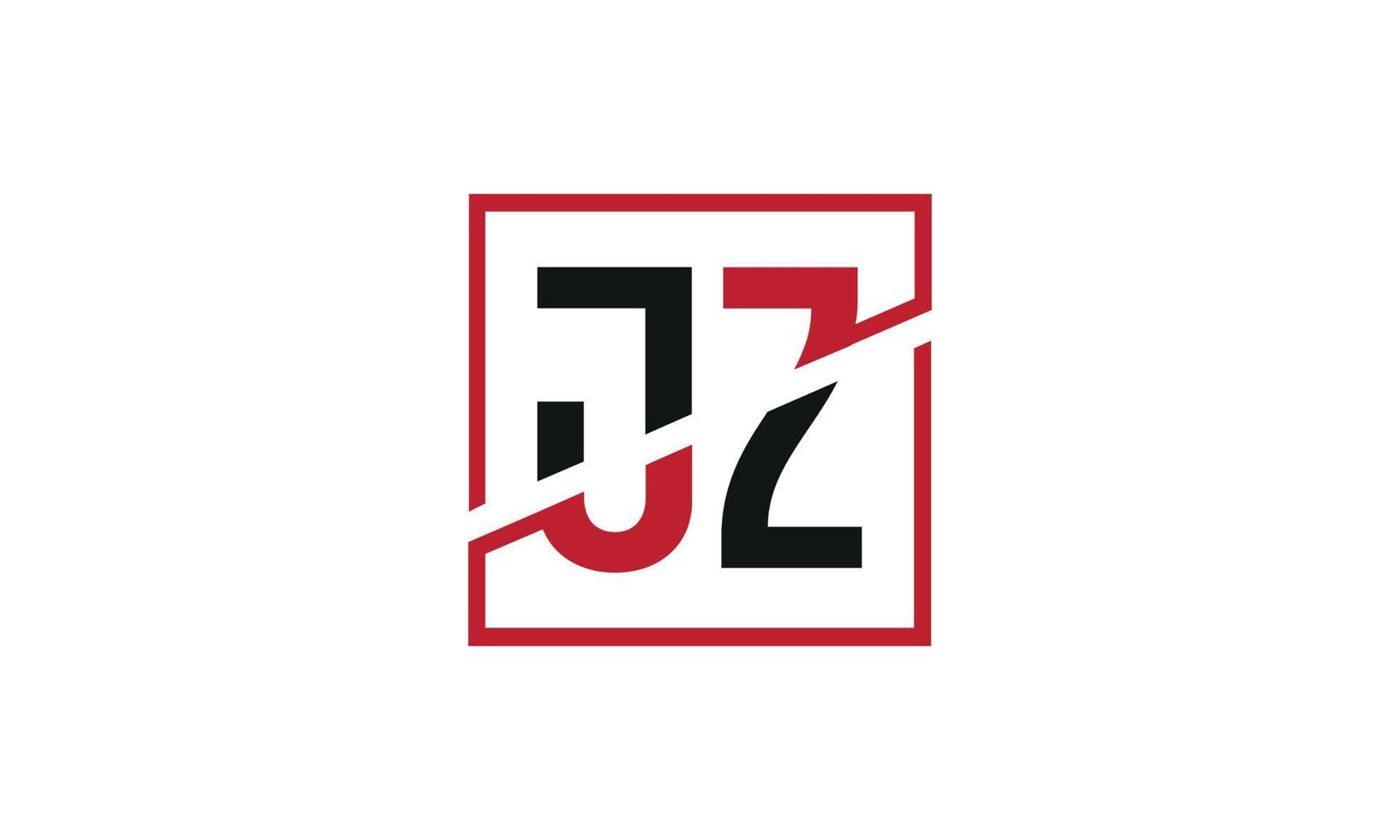 letra jz logotipo pro vetor arquivo pro vetor