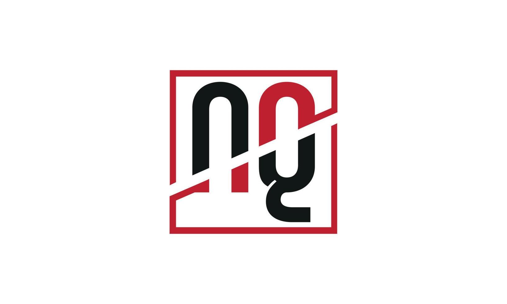 letra nq logotipo pro vetor arquivo pro vetor