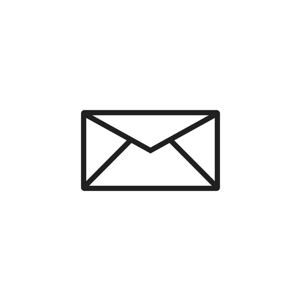 ícone do logotipo do correio vetor