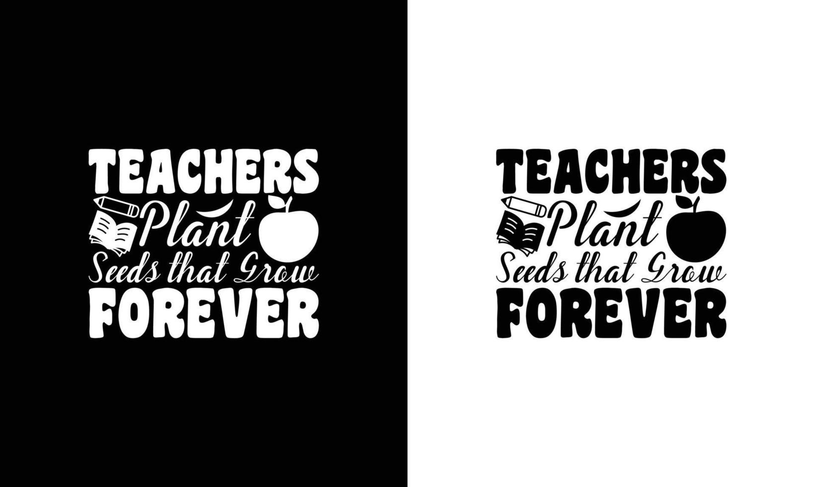 design de camiseta de citação de professor, tipografia vetor