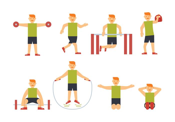 Vetores de treinamento de desportista