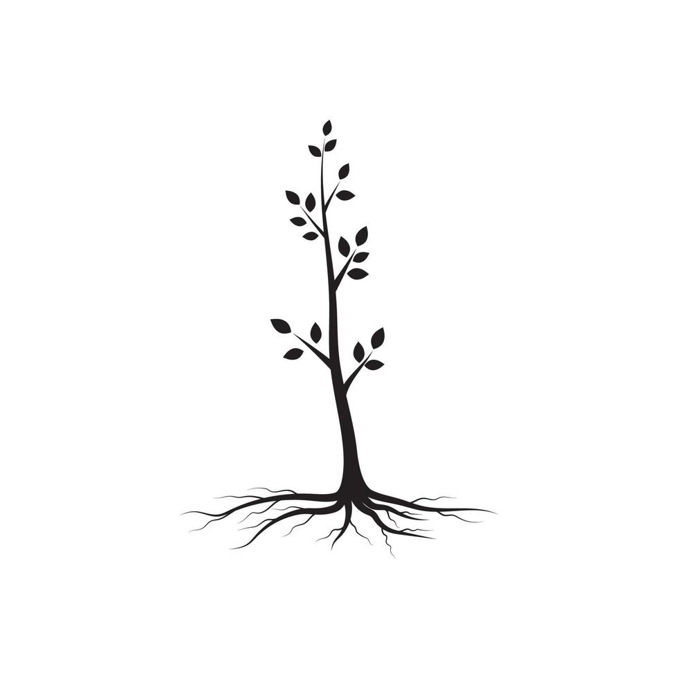 projeto de ilustração vetorial de galho de árvore vetor