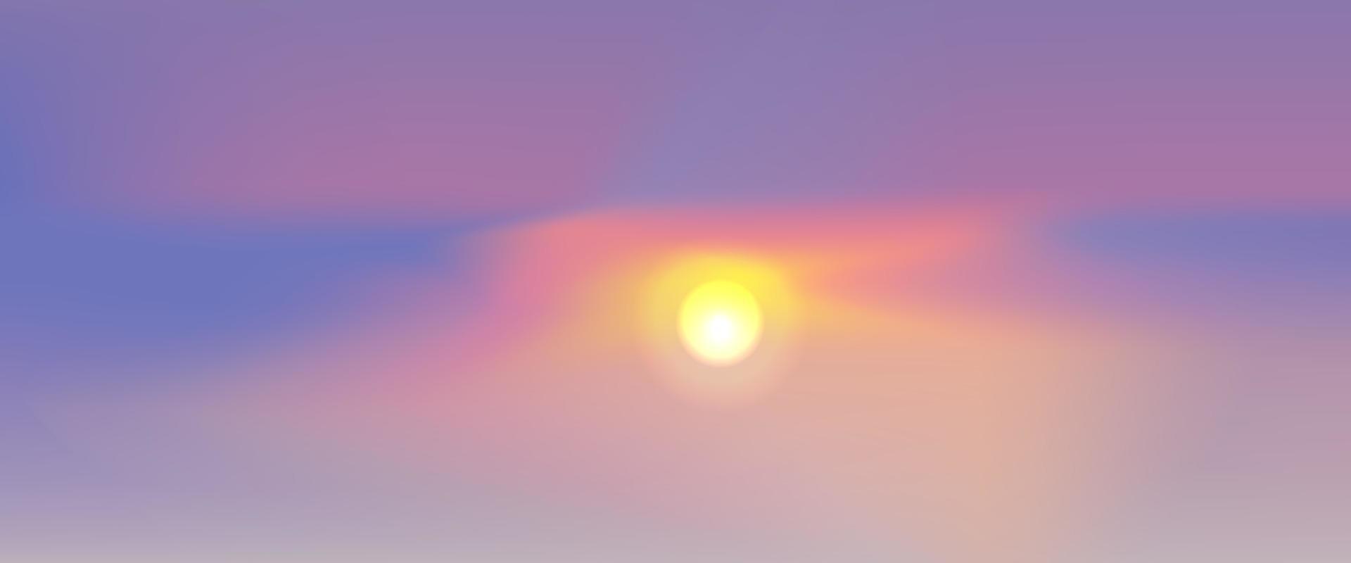 ilustração de fundo abstrato manhã céu atmosfera colorida vetor