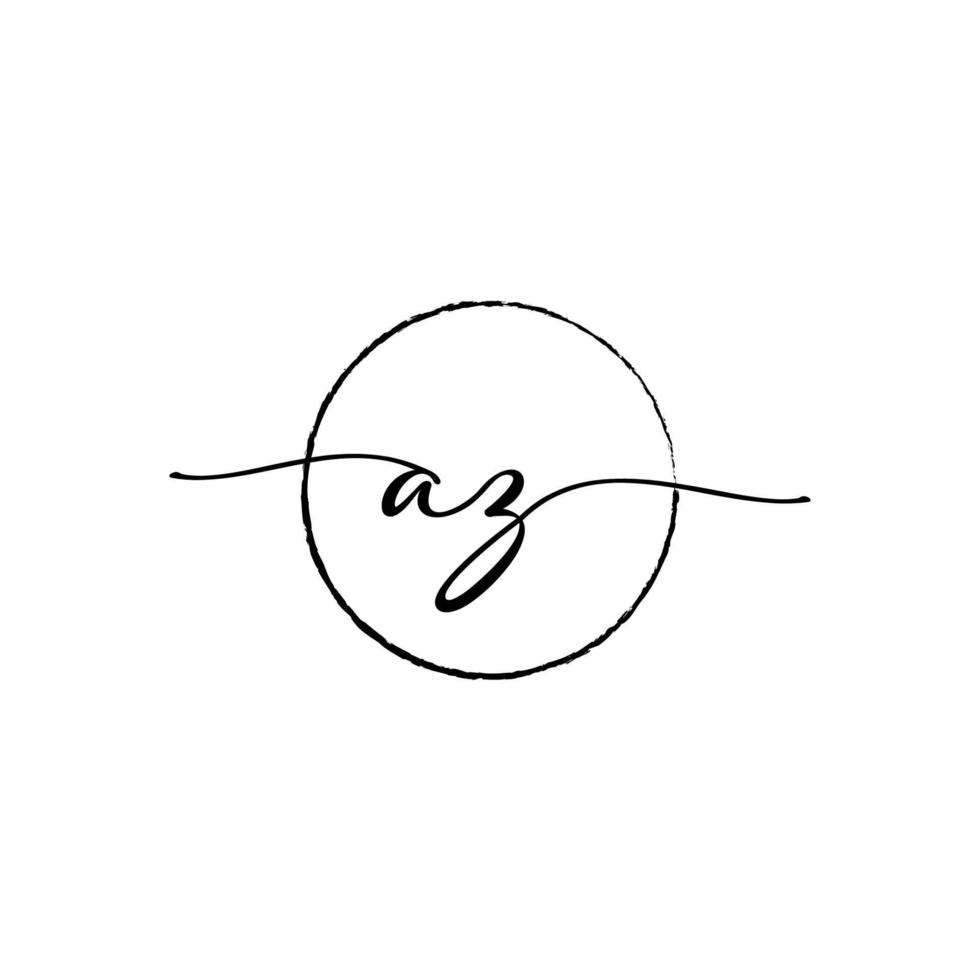 logotipo de beleza inicial vetor