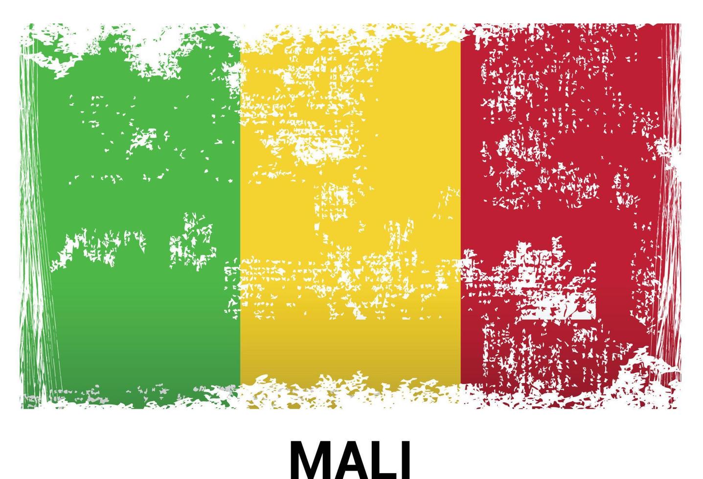 vetor de design do dia da independência do mali