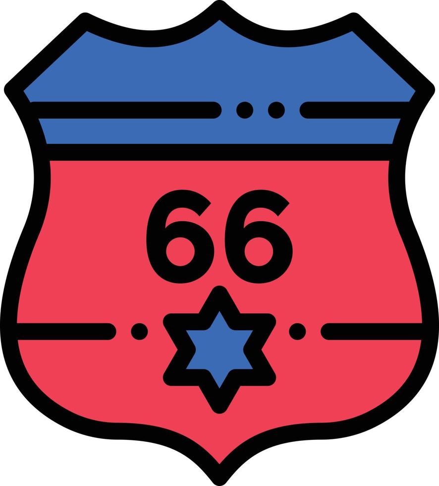 escudo americano modelo de logotipo de negócios de segurança dos eua cor lisa vetor