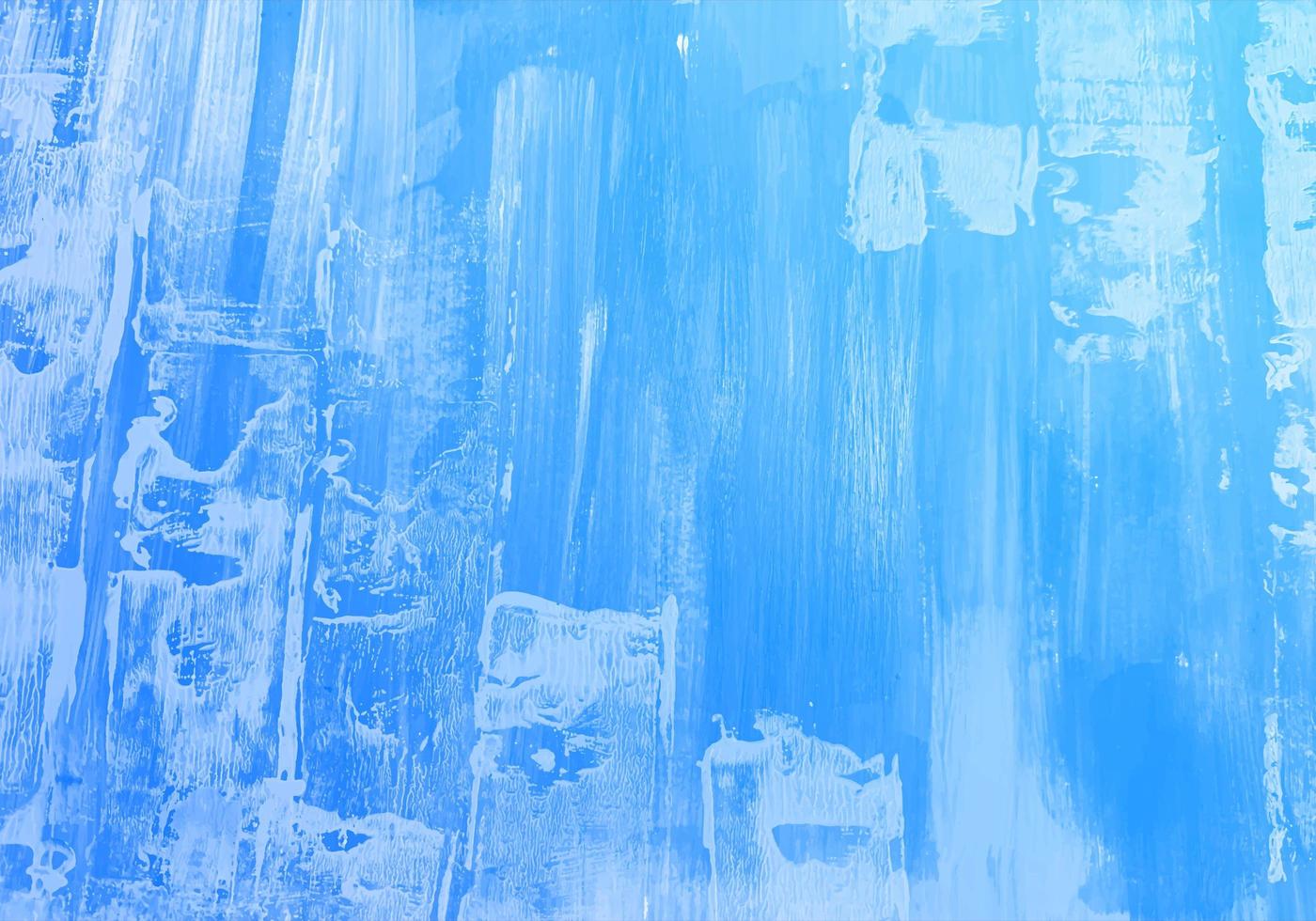 textura de aquarela com traço vertical azul suave vetor