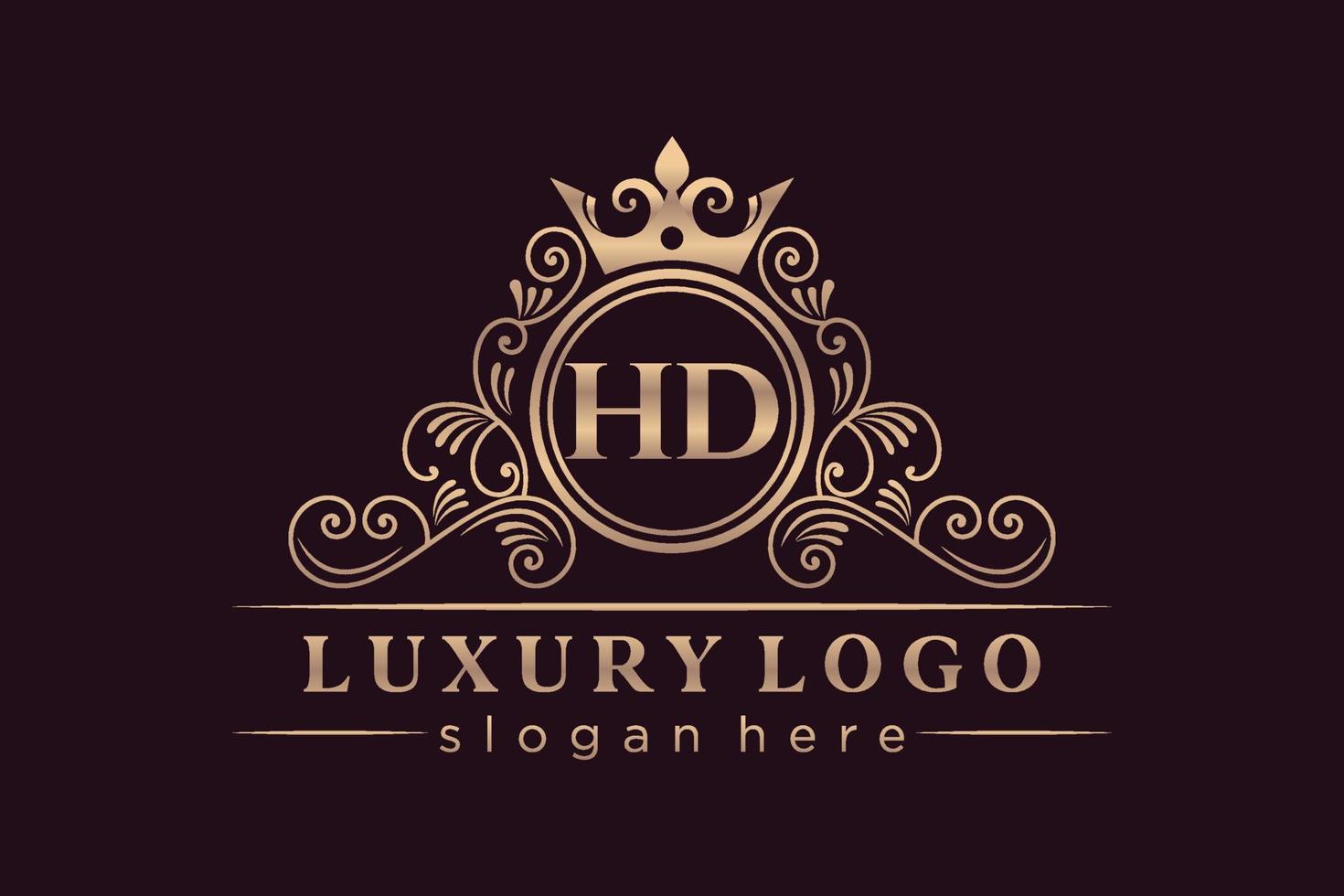 hd letra inicial ouro caligráfico feminino floral mão desenhada monograma heráldico antigo estilo vintage luxo design de logotipo vetor premium