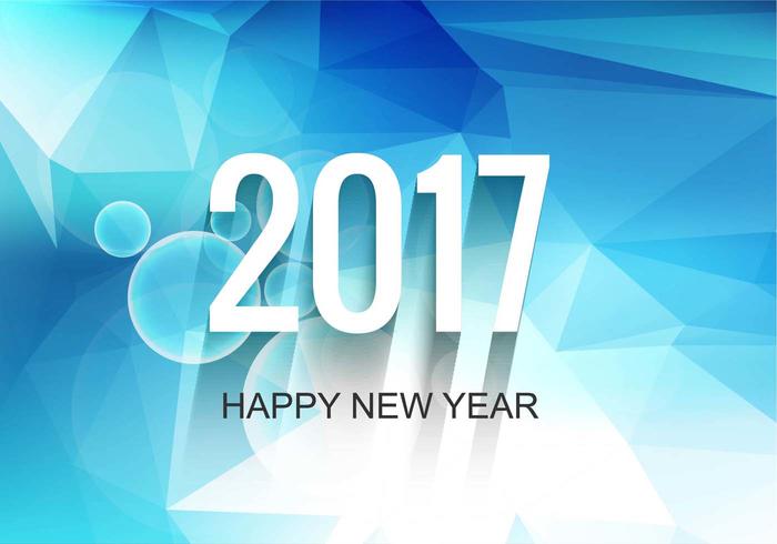 Vector Free Vector New Year 2017 Modern Background