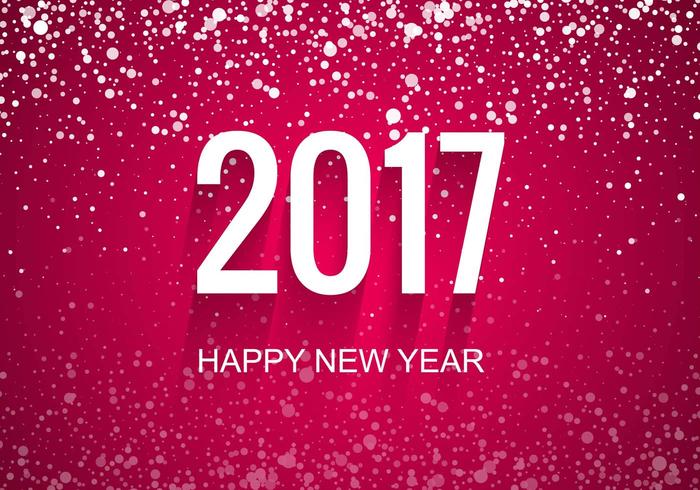 Vector Free New Year 2017 Background