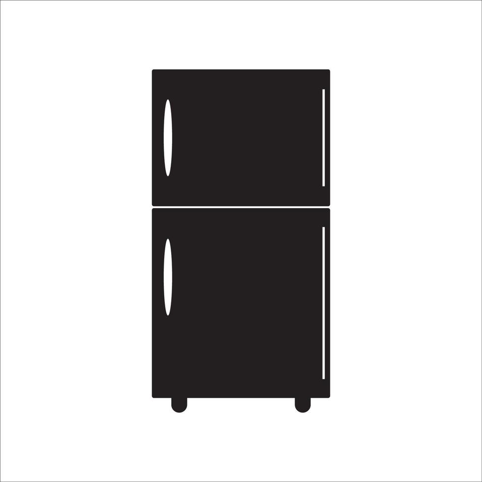 design de vetor de logotipo de ícone de geladeira