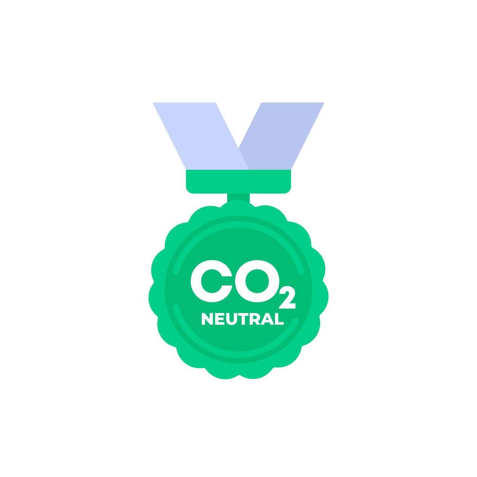 distintivo de vetor neutro em carbono, medalha