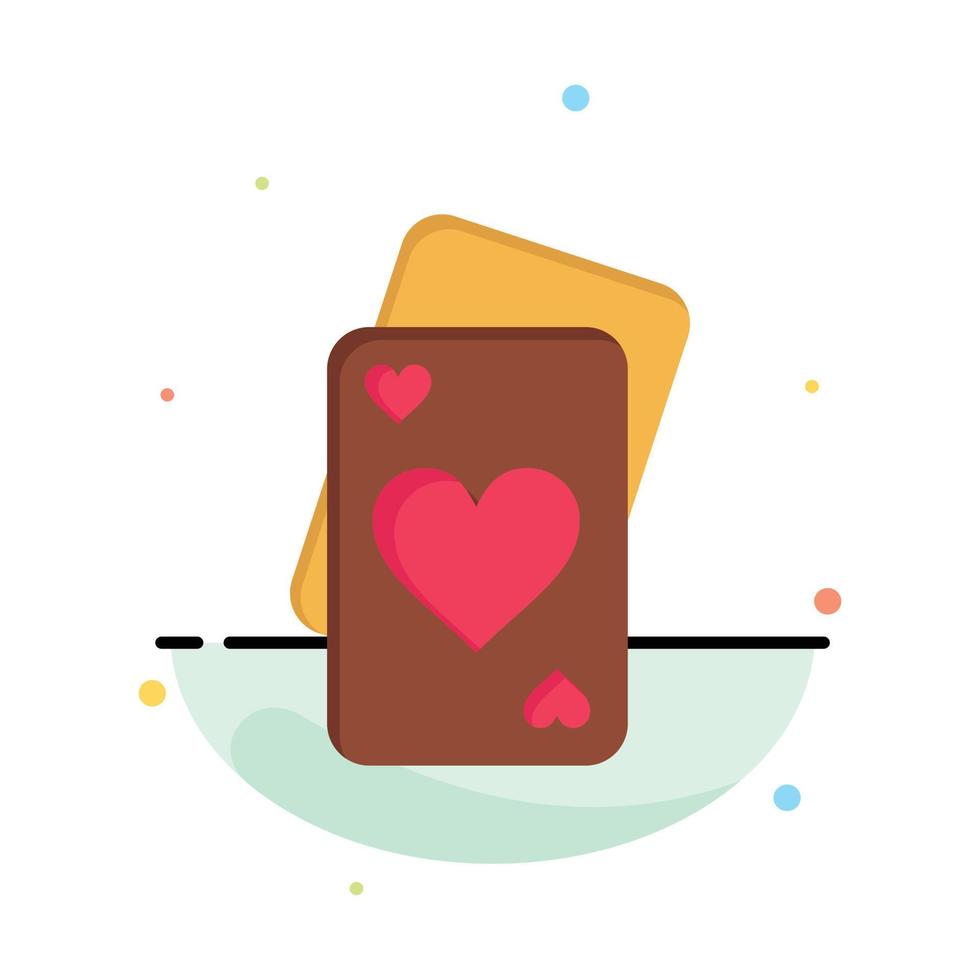 cartão amor coração casamento modelo de logotipo de negócios cor lisa vetor