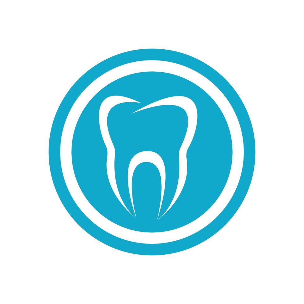 ilustração em vetor modelo logotipo dental