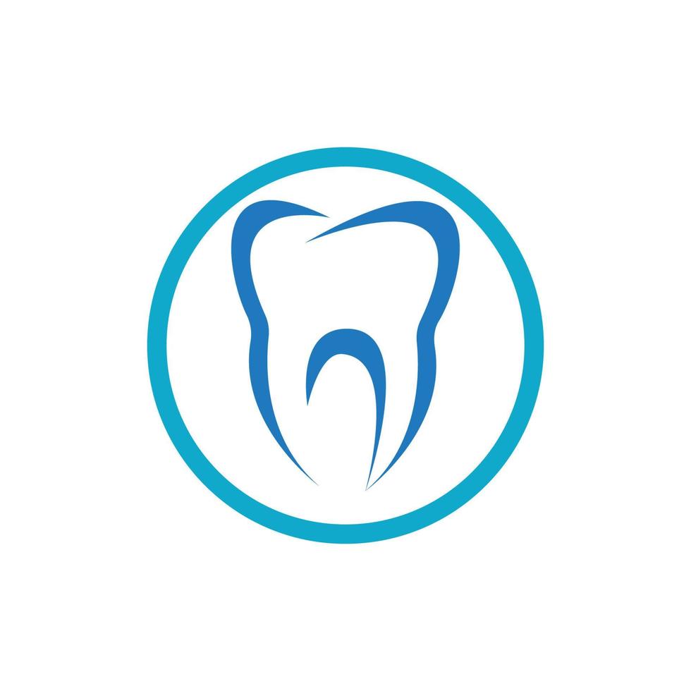 ilustração em vetor modelo logotipo dental