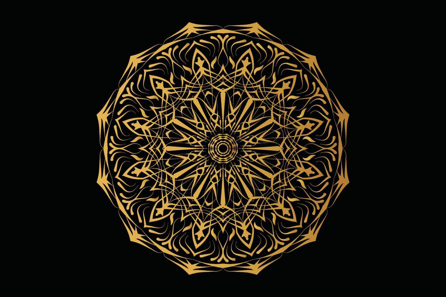 fundo de design de mandala de luxo pro vetor