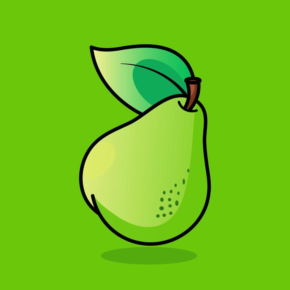 design vetorial de frutas com ilustrador vetor