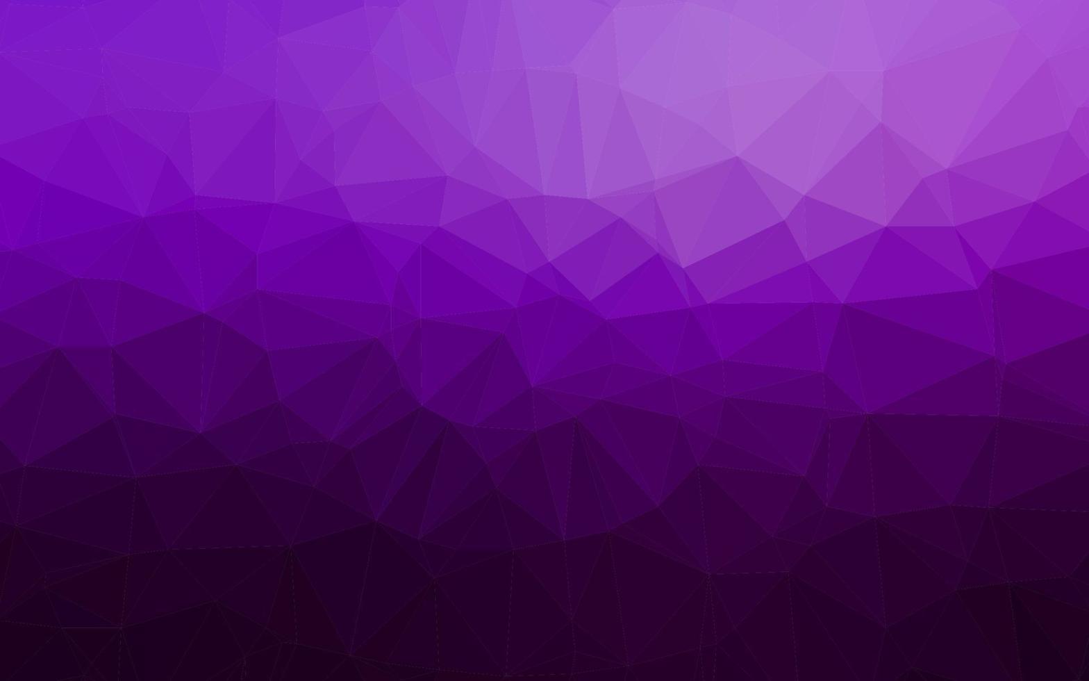 textura de triângulo embaçada vector roxo escuro.