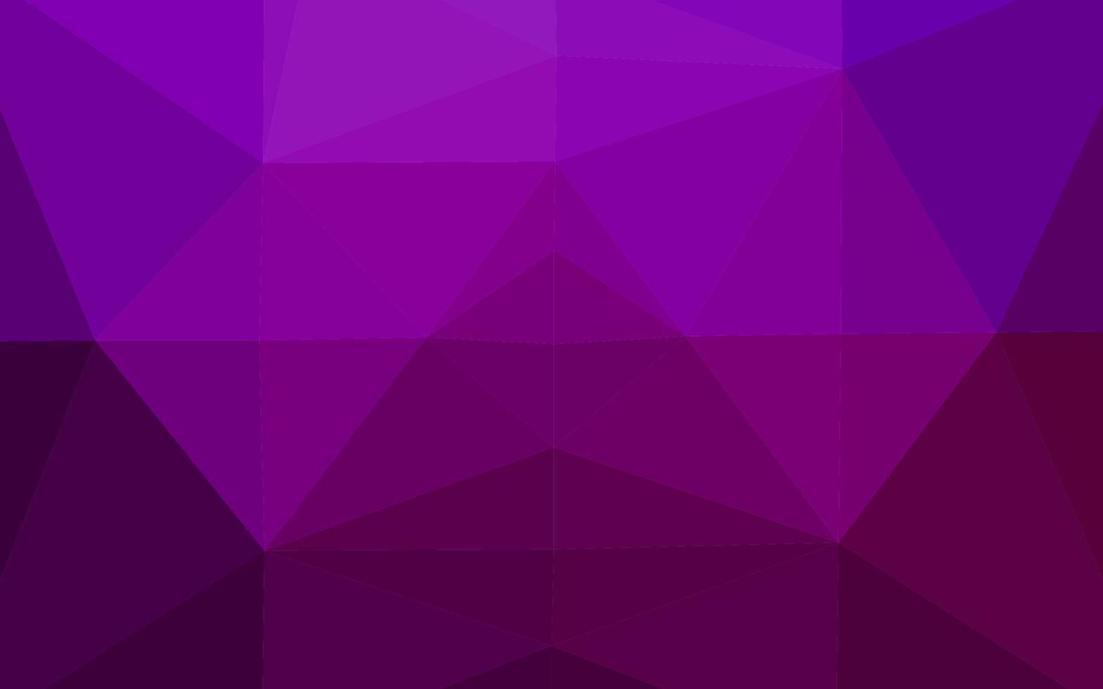 fundo de mosaico abstrato vector roxo escuro.