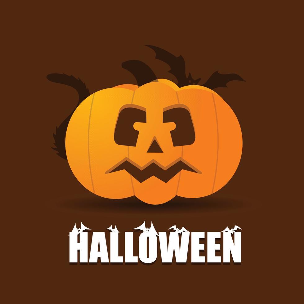 design de halloween com vetor de design criativo