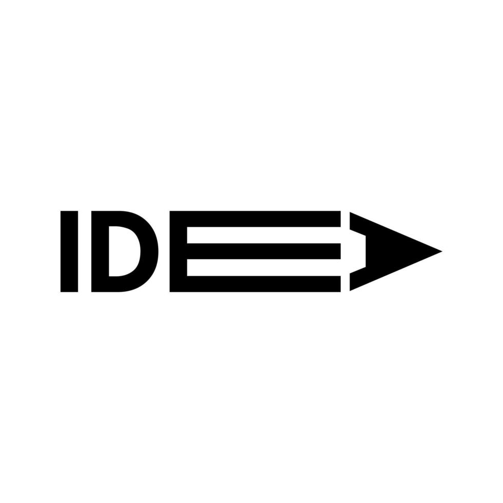 o design de vetor de logotipo de ideia