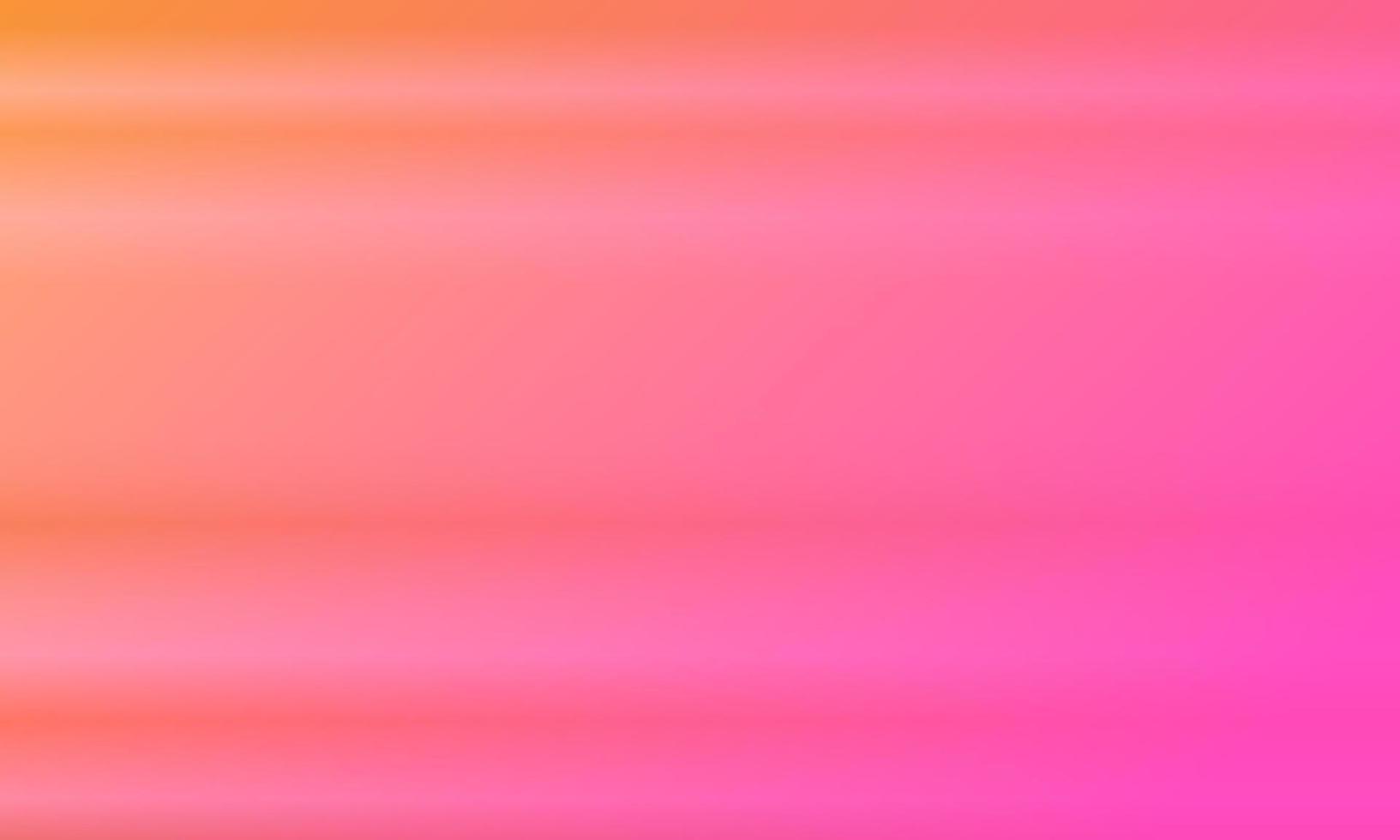 fundo abstrato gradiente horizontal laranja e rosa. estilo brilhante, desfocado, simples, moderno e colorido. ótimo para pano de fundo, página inicial, papel de parede, cartão, capa, pôster, banner ou panfleto vetor