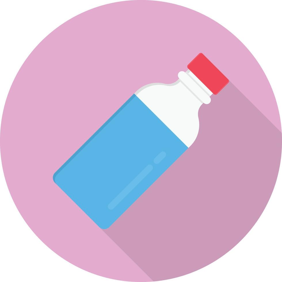 ilustração vetorial de garrafa de água em um background.premium qualidade symbols.vector ícones para conceito e design gráfico. vetor