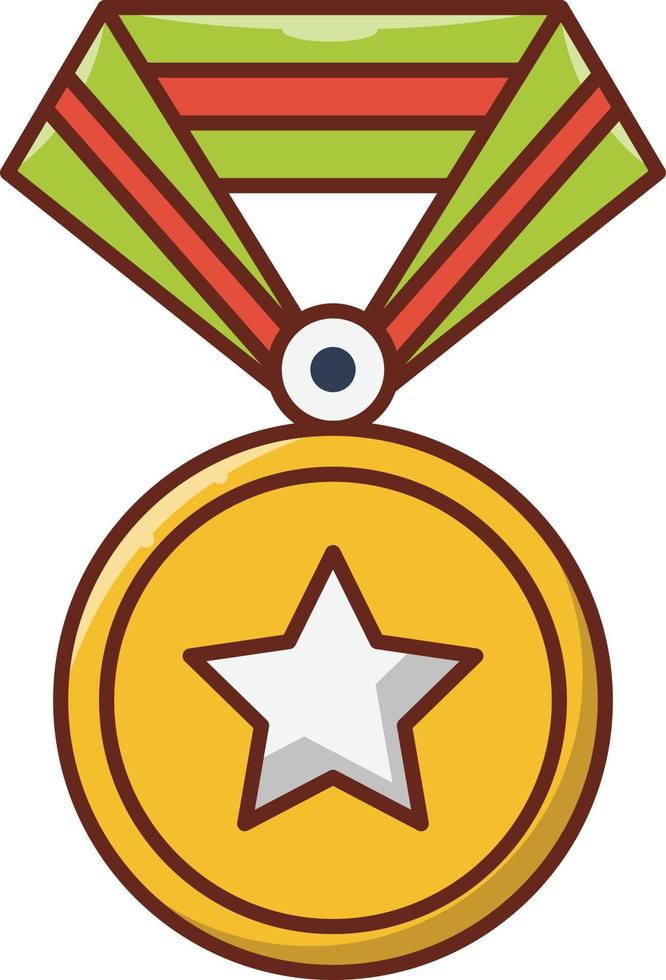 ilustração vetorial medalha em ícones de uma qualidade background.premium symbols.vector para conceito e design gráfico. vetor