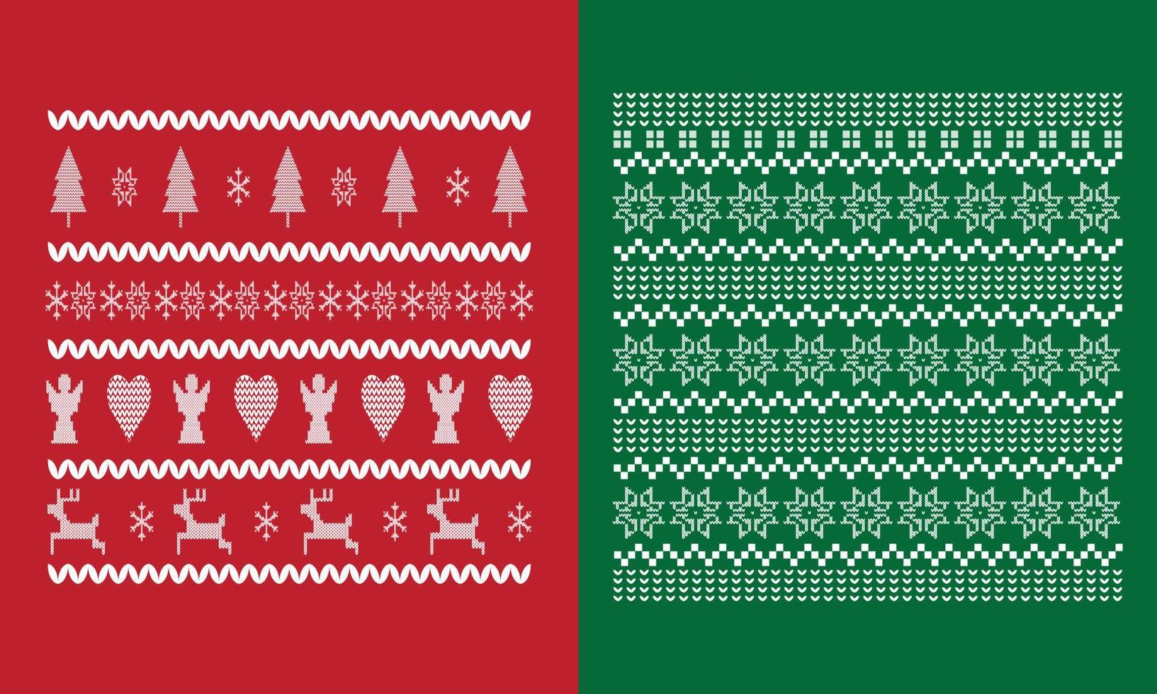 pixel festivo de padrão de natal vetor
