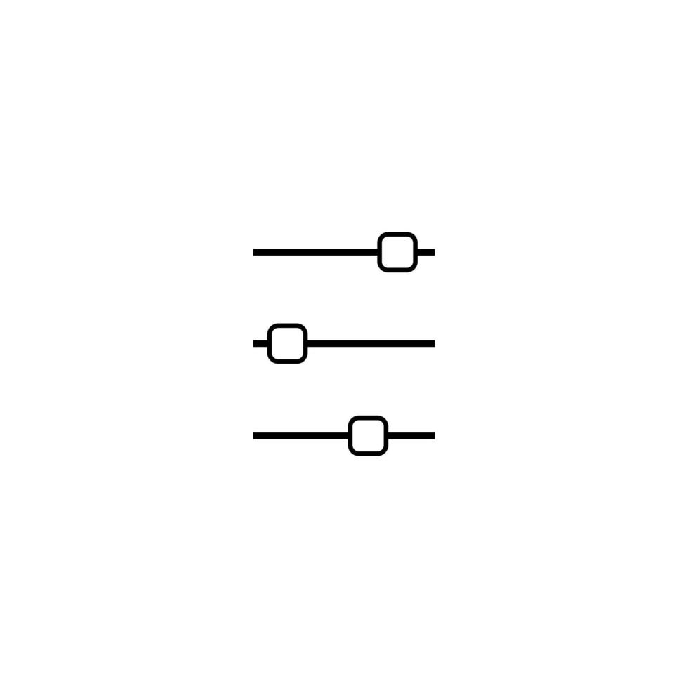 ícone de configuração ilustração perfeita de vetor simples