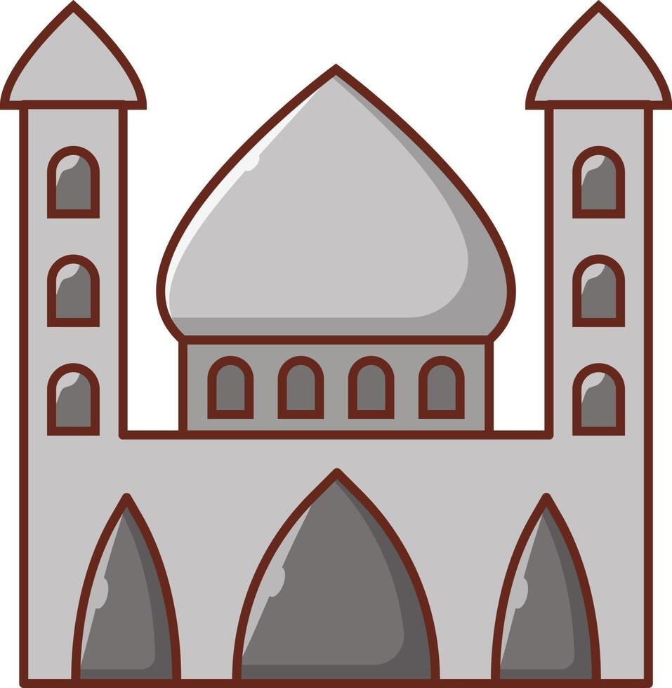 ilustração vetorial de mesquita em ícones de símbolos.vector de qualidade background.premium para conceito e design gráfico. vetor